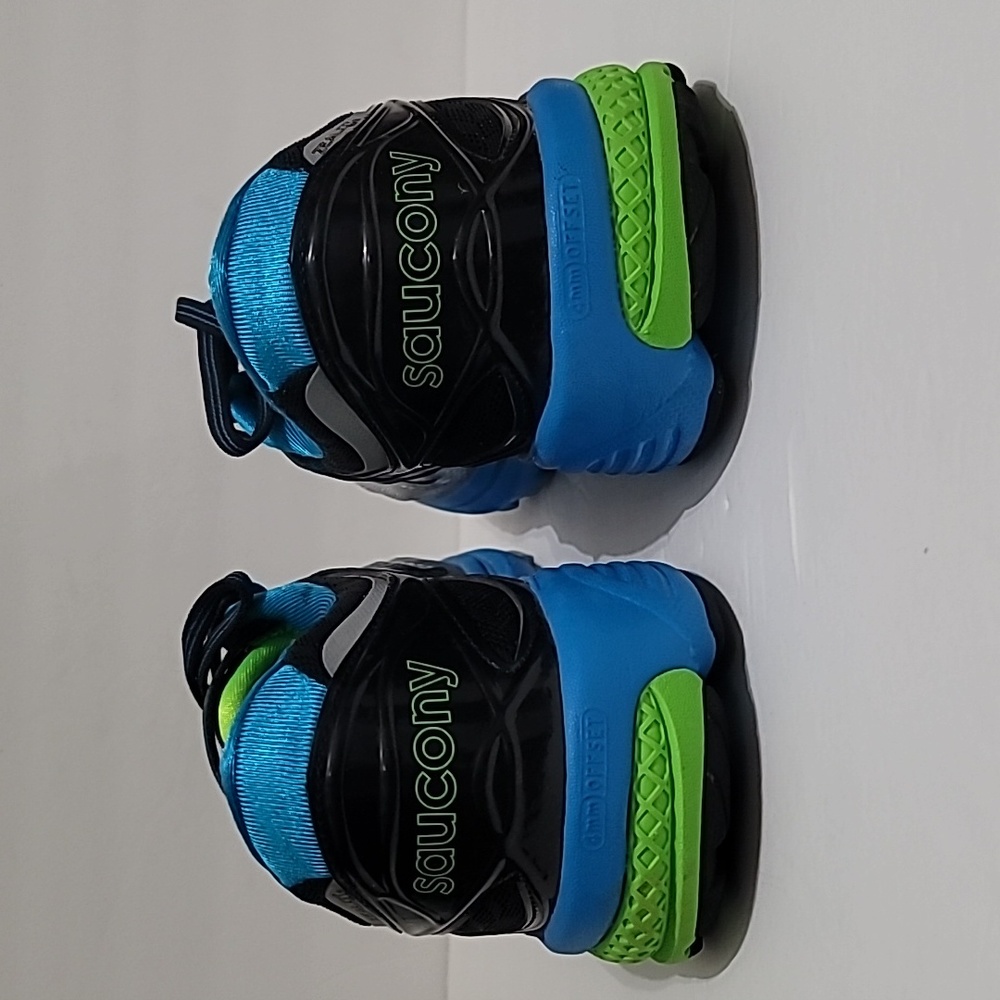 Saucony Men's Zealot Iso 2 Fit Everun Running Shoes Blue Run-Dry Sneakers Sz 14 - Picture 5 of 11